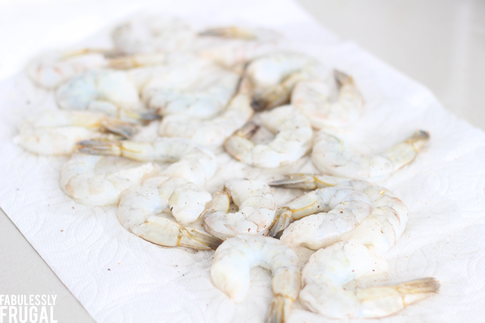 prep shrimp for air fryer
