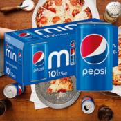 10 Pack Pepsi or Diet Pepsi Mini Cans as low as $3.21 Shipped Free (Reg....