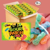 12-Count Sour Kids Patch Original Soft & Chewy Candy Boxes as low as...
