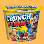Cap'n Crunch 12-Pack Crunchberries Breakfast Cereal, 1.30 oz Cups as low...