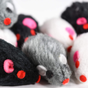 12-Pack Penn Plax Play Fur Mice Cat Toys as low as $2.21 Shipped Free (Reg....