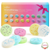 Enjoy Home Spa Treatment with this 16-Count Aromatherapy Bath Tablets Set...