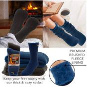 2-Pack DG Hill Thermal Socks for Winter $17.09 (Reg. $30) - FAB Ratings!...