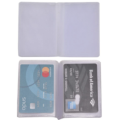 2-Pack Wallet Transparent Plastic Card Insert Replacement $6.99 (Reg. $9)...