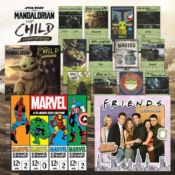 2022 Mini Wall Calendars $3.99 (Reg. $8) | Star Wars, Friends, & Marvel...