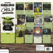 2022 Star Wars: The Mandalorian – The Child Wall Calendar $7.49 (Reg....