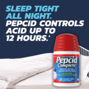 25-Count Pepcid Complete Acid Reducer + Antacid Chewable Tablets as low...