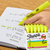 36-Pack Sharpie Chisel Tip Fluorescent Yellow Highlighters $8.99 (Reg....