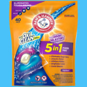 40 Count Arm & Hammer Plus OxiClean With Odor Blasters 5-IN-1 Laundry...