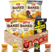 Amazon Prime Day: 40 Count Frito-Lay Baked & Popped Mix Variety Pack $18.63...