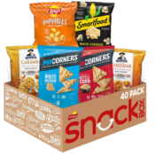 40-Count Frito Lay Popped, Chips & Crisps Variety Snack Packs $14.24...