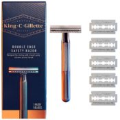 King C. Gillette 5-Pack Razor Refills with Double Edge Handle as low as...