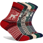 5 Pack Woman’s Wool Socks for Winter $9.90 After Code (Reg. $21.99) |...