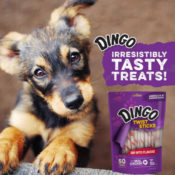 50 Count Dingo Twist Sticks Rawhide Chews $3.19 (Reg. $13.99) - $0.06 per...