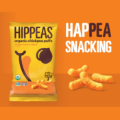6-Pack HIPPEAS organic chickpea snacks puffs + Nacho Vibes as low as $12.99...
