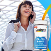 60-Count Centrum Calm & Reset Vitamin Gummies $11.40 (Reg. $16.50)...