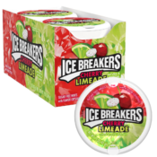 8-Count ICE BREAKERS Cherry Limeade Flavored Mints Puck 1.5 oz. as low...