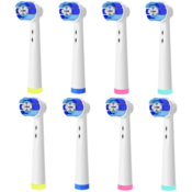 8-Count Replacement Toothbrush Heads $2.80 After Code (Reg. $6.99) | 35¢...
