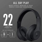 Today Only! Beats Studio3 Wireless Noise Cancelling Over-Ear Headphones...