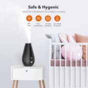 Enjoy fresher air and healthier life with this Cool Mist BPA-Free Humidifiers...