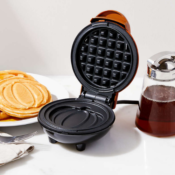 Dash Pumpkin Mini Waffle Maker $6.47 (Reg. $13) + Free Curbside Pickup