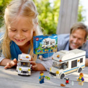 190-Piece LEGO City Holiday Camper Van Building Kit $15.99 (Reg. $19.99)...