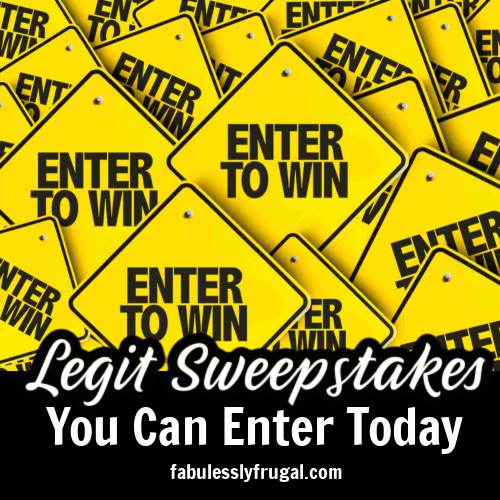 Who Loves Free Money and Stuff? Check Out These Easy Sweepstakes and
