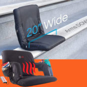 Today Only! POP Design The Original Hot Seat - Heated Stadium Bleacher...