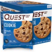 12-Count Quest Nutrition Chocolate Chip Protein Cookies as low as $10.82...
