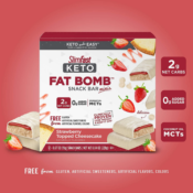 SlimFast 12-Count Strawberry Cheesecake Snack Mini Bars as low as $6.29...