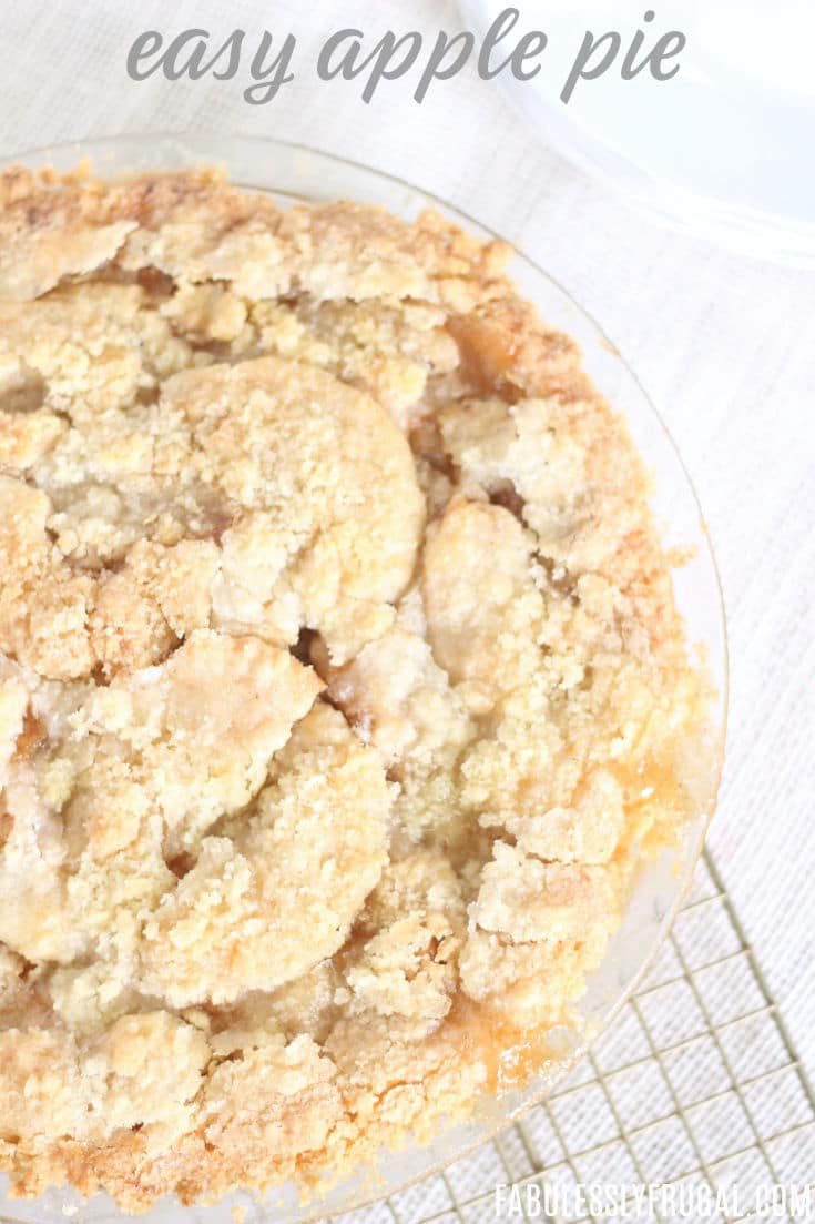 The best easy apple pie recipe - Brown Bag Dutch Apple Pie