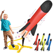 Toy Rocket Launcher w/ 8 Colorful Foam Rockets $16.99 (Reg. $29.99) - 18.6K+...