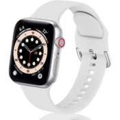 White Bands Compatible with Apple Watch $2.10 After Code (Reg. $6.99) -...