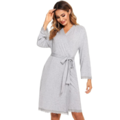 Women’s Cotton Kimono Robe $15.98 After Code (Reg. $31.96) + Free Shipping