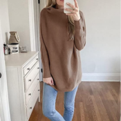 Women’s Turtleneck Long Sleeve Oversized Pullover Sweater from $19.99...