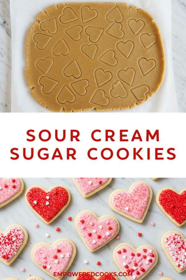 Sour cream sugar cookies