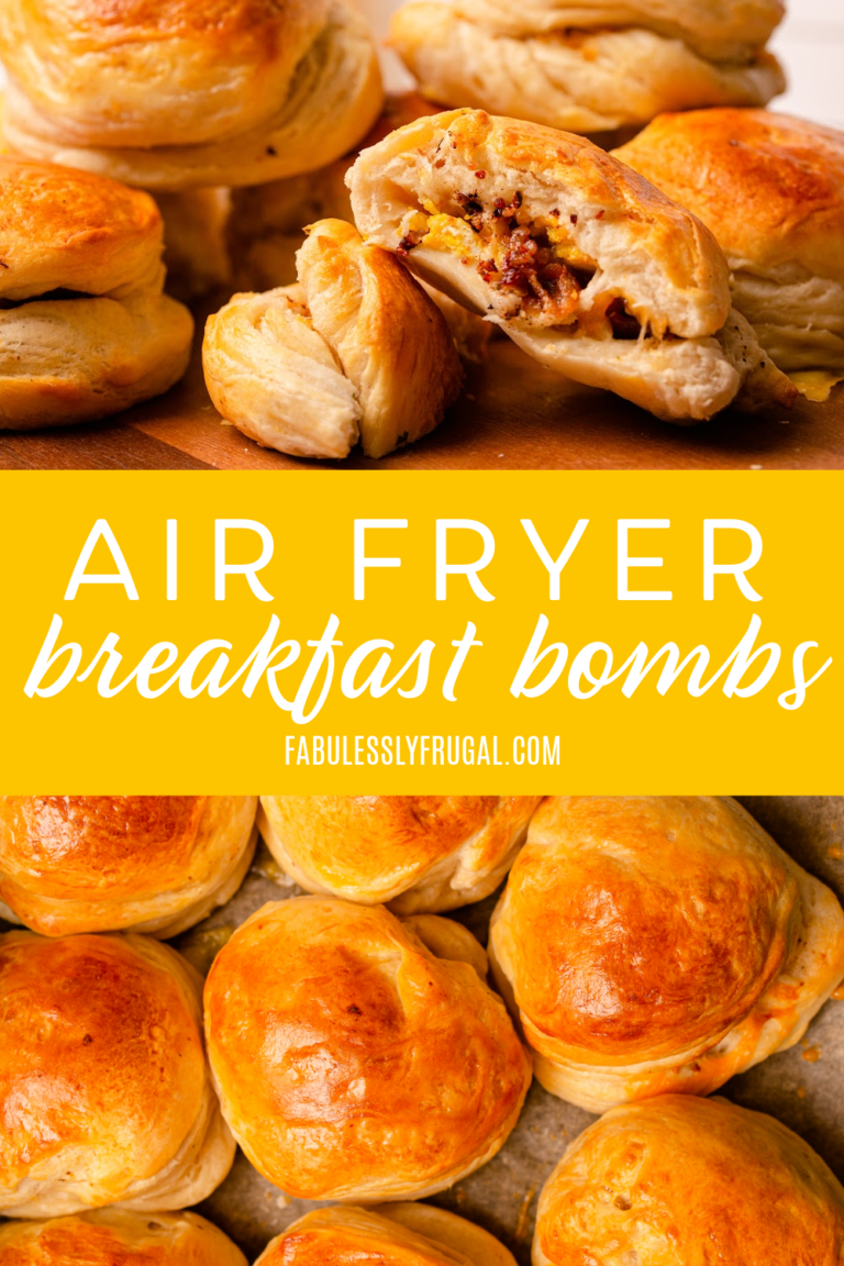 Easy and Simple Air Fryer Breakfast Bomb Recipe Fabulessly Frugal