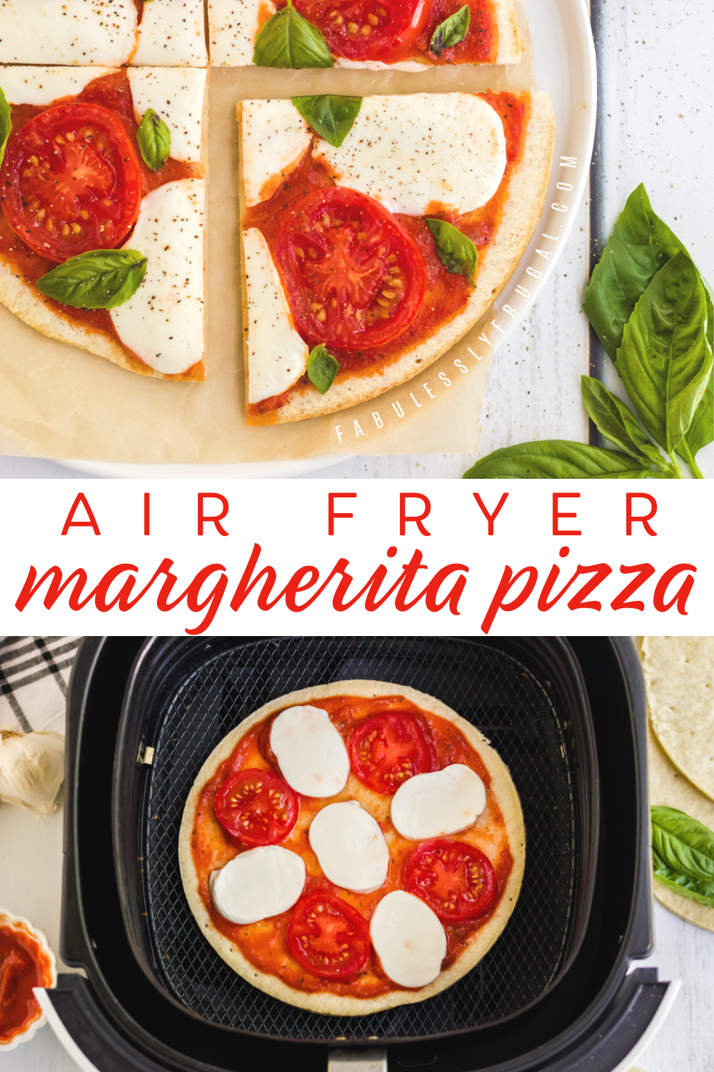 how to make pizza in the air fryer