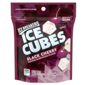 100-Count ICE BREAKERS ICE CUBES Black Cherry Flavored Sugar Free Chewing...