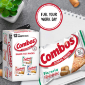 12-Count Combos Variety Pack Fun Size Baked Snacks as low as $4.32 Shipped...