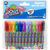 12-Count Hersheys Jolly Rancher Scented Mini Rainbow Gel Pens $8.99 (Reg....