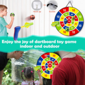 16-Piece Dart Board Set for Kids $9 After Code (Reg. $20) - FAB Ratings!...