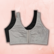2-Pack Fruit of the Loom Front Closure Bras $8.30 (Reg. $15.88) - FAB Ratings!...