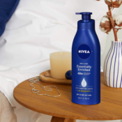 2-Pack NIVEA Essentially Enriched Body Lotion for Dry Skin as low as $7.96...