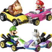4-Pack Hot Wheels Mario Kart Vehicles $15.97 (Reg. $23.99) | $4 each!