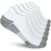 6 Pairs Athletic Ankle Socks $9.59 After Code (Reg. $15.99) | $1.60/Pair