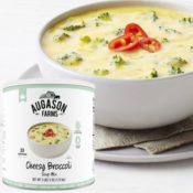 Augason Farms Cheesy Broccoli Soup Mix, 54 Oz $17.46 (Reg. $40) - 33 Servings,...