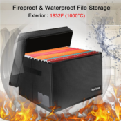 Fireproof Organizer Box $18 After Code (Reg. $39.99) + Free Shipping