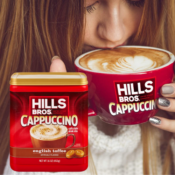 Hills Bros. English Toffee Cappuccino Mix as low as $2.18 Shipped Free...