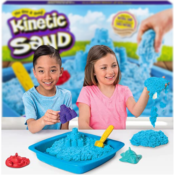 Kinetic Sand, Sandbox Playset, 1lb with 3 Molds $8.39 (Reg. $15)